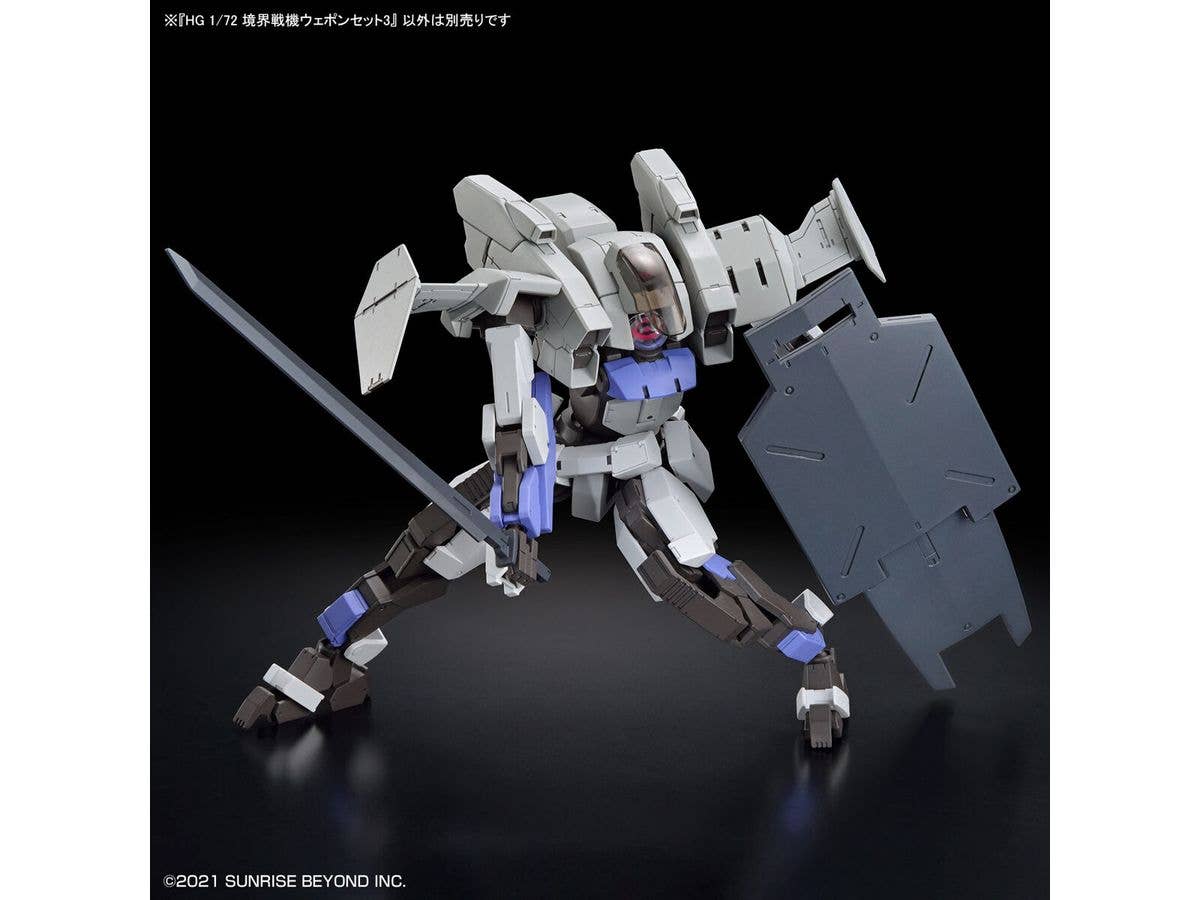Bandai Spirits HG 1/72 Weapon Set 3 AMAIM Warrior at the Borderline | 4573102650931