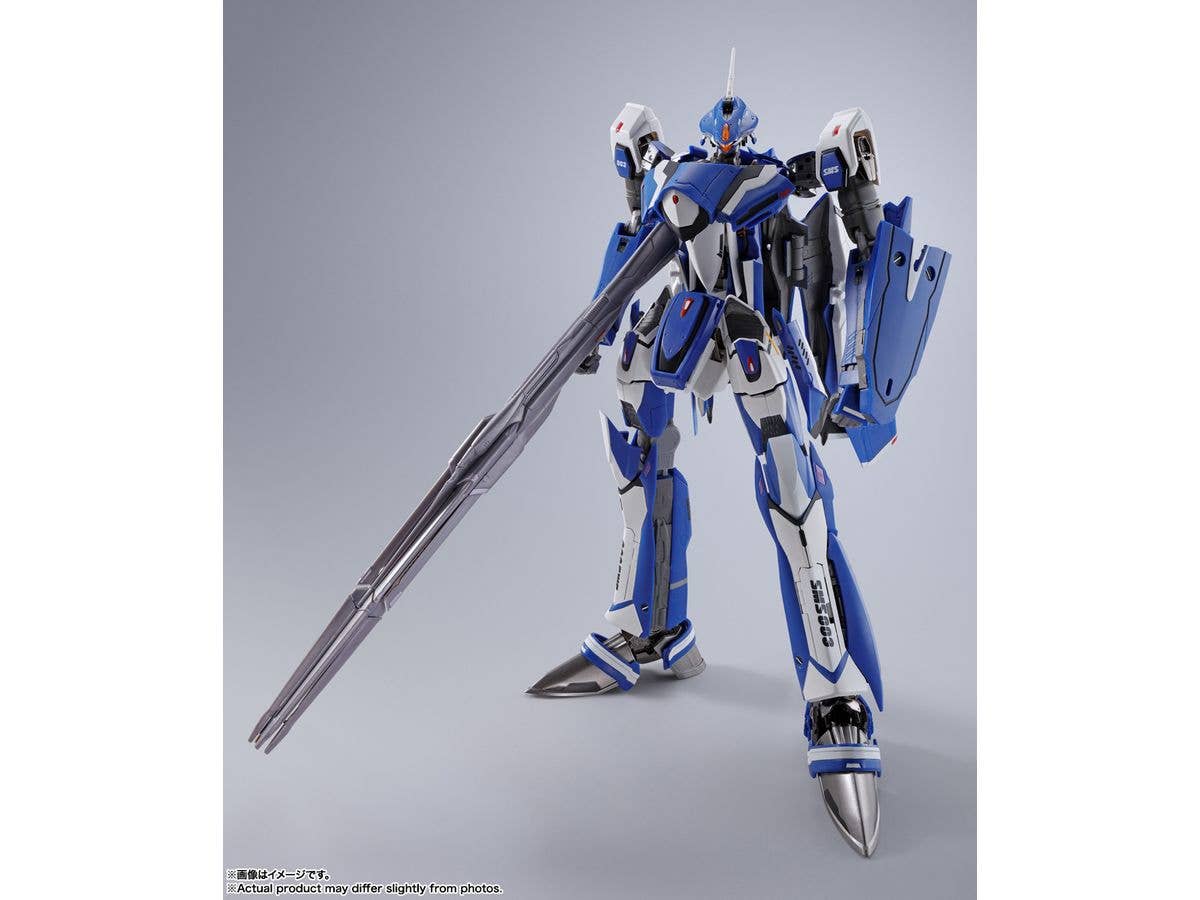 BANDAI Tamashii VF-25G Super Messiah Valkyrie (Micheal Blanc Use) Revival Ver. "Macross Frontier", TAMASHII NATIONS DX Chogokin | 4573102651242