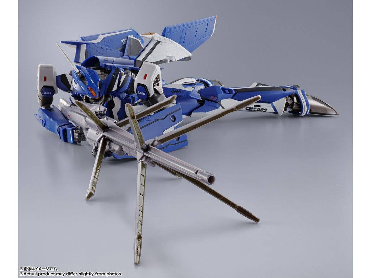 BANDAI Tamashii VF-25G Super Messiah Valkyrie (Micheal Blanc Use) Revival Ver. "Macross Frontier", TAMASHII NATIONS DX Chogokin | 4573102651242