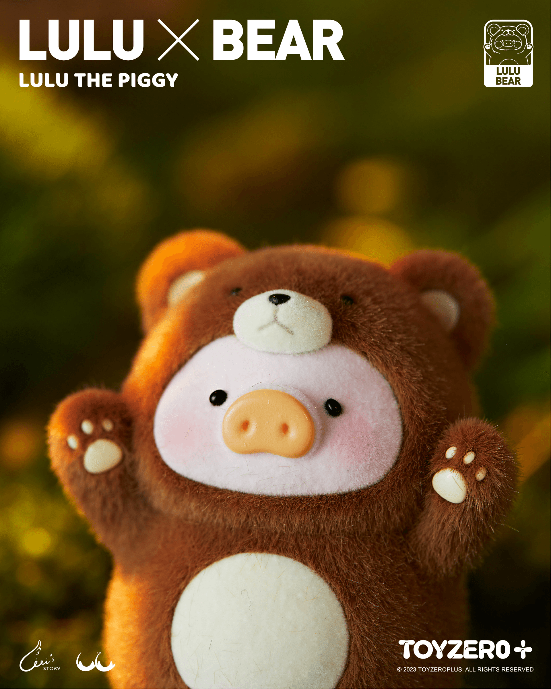 LuLu the Piggy - BEAR LULU | 796548113387