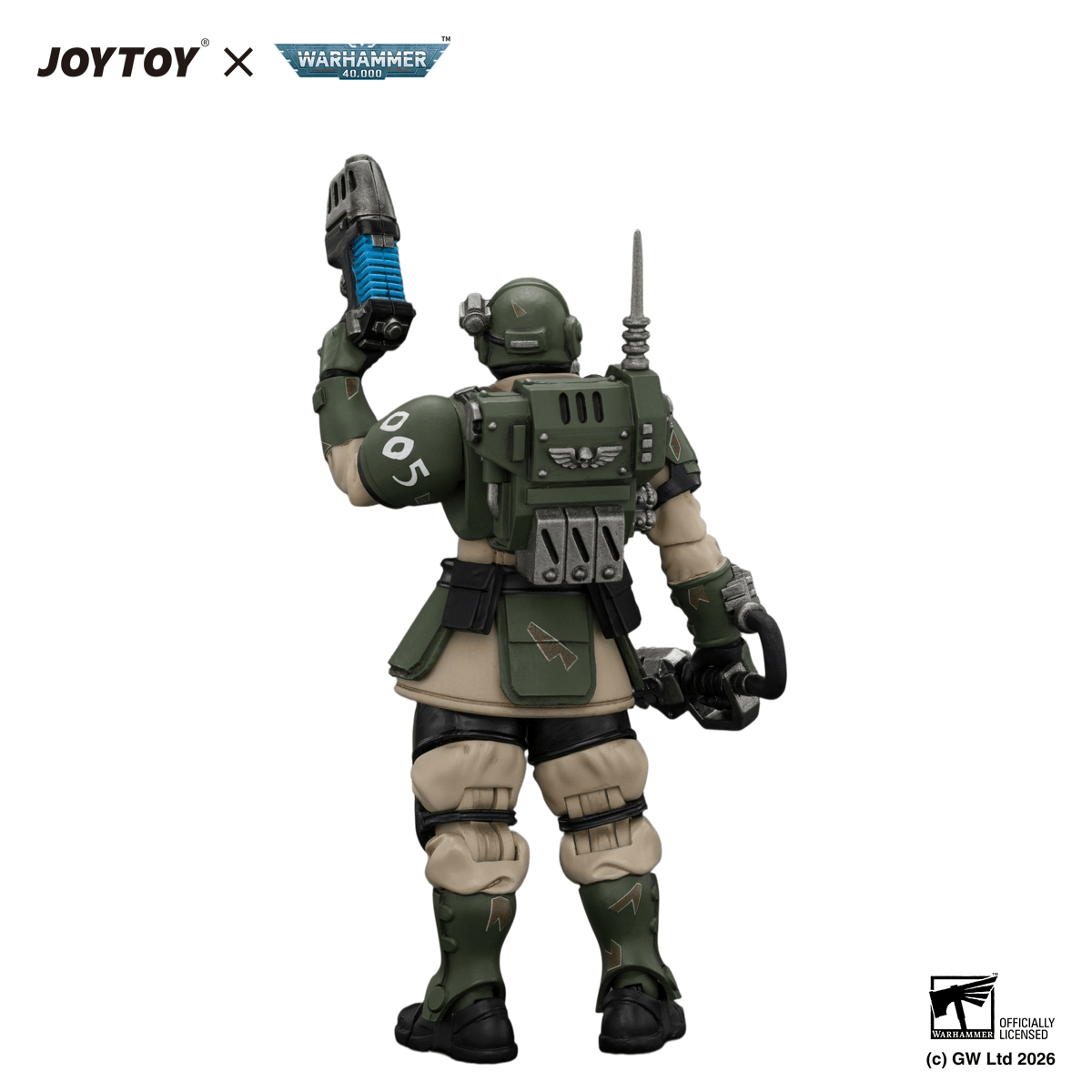 Astra Militarum Kasrkin 1 with Chainsword and Plasma Pistol