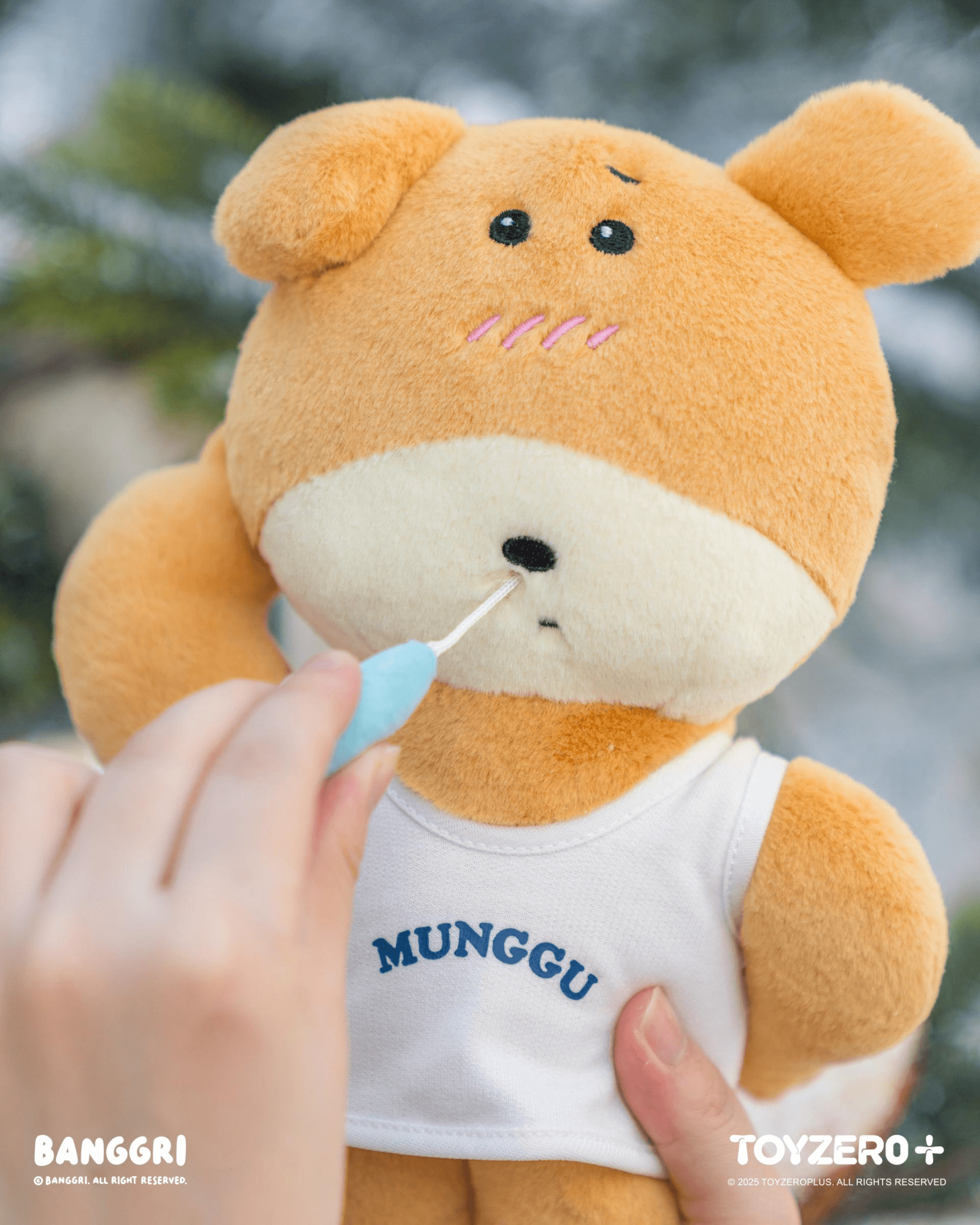 BANGGRI Winter Series - 'I'm not cold' Munggu Plush | 6978531762114