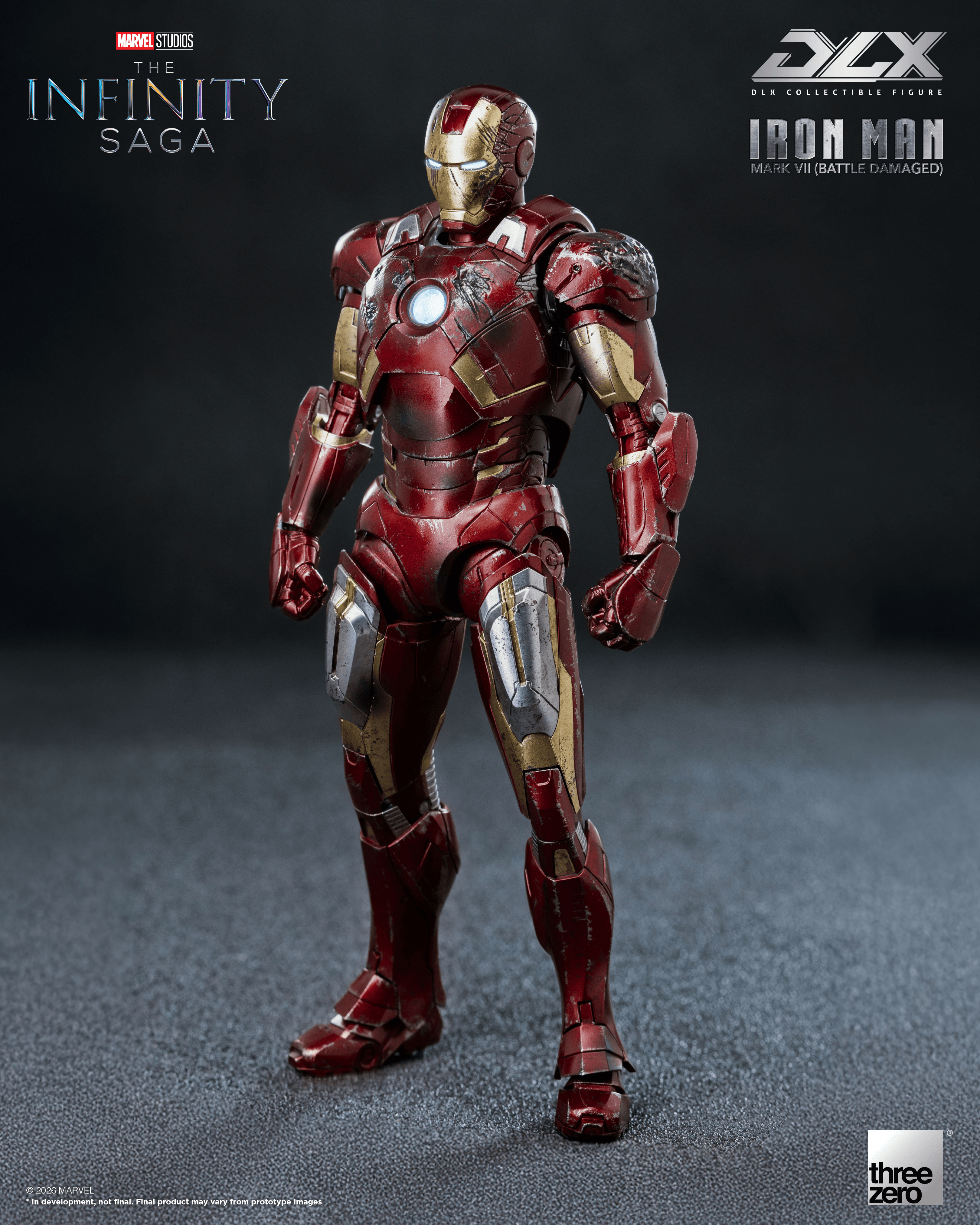 DLX Iron Man Mark 7 (Battle Damaged) | 4895250821385