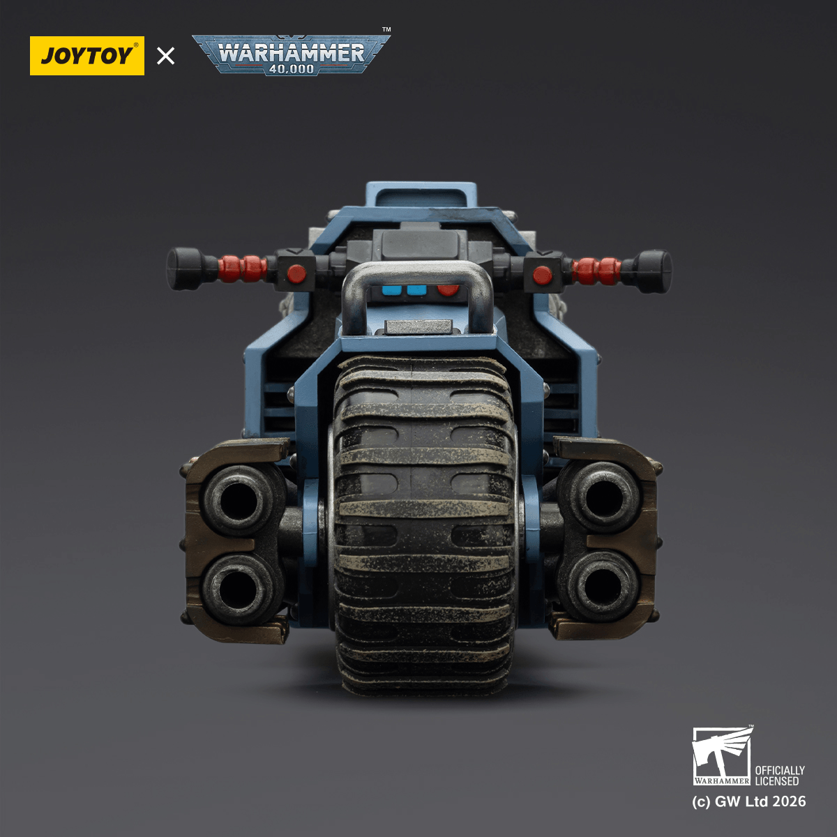 Space Wolves Raider-pattern Combat Bike with twin-linked bolt rifles | 6927054403769