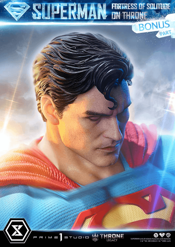 Prime 1 Studio Throne Legacy Superman (Comics) Superman Fortress of Solitude on Throne (Design by Gabriele Dell'Otto) Ultimate Bonus Version | 4582647122162