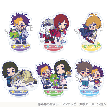 Acrylic Stand Buddycolle DIGIMON BEATBREAK (Box of 6)