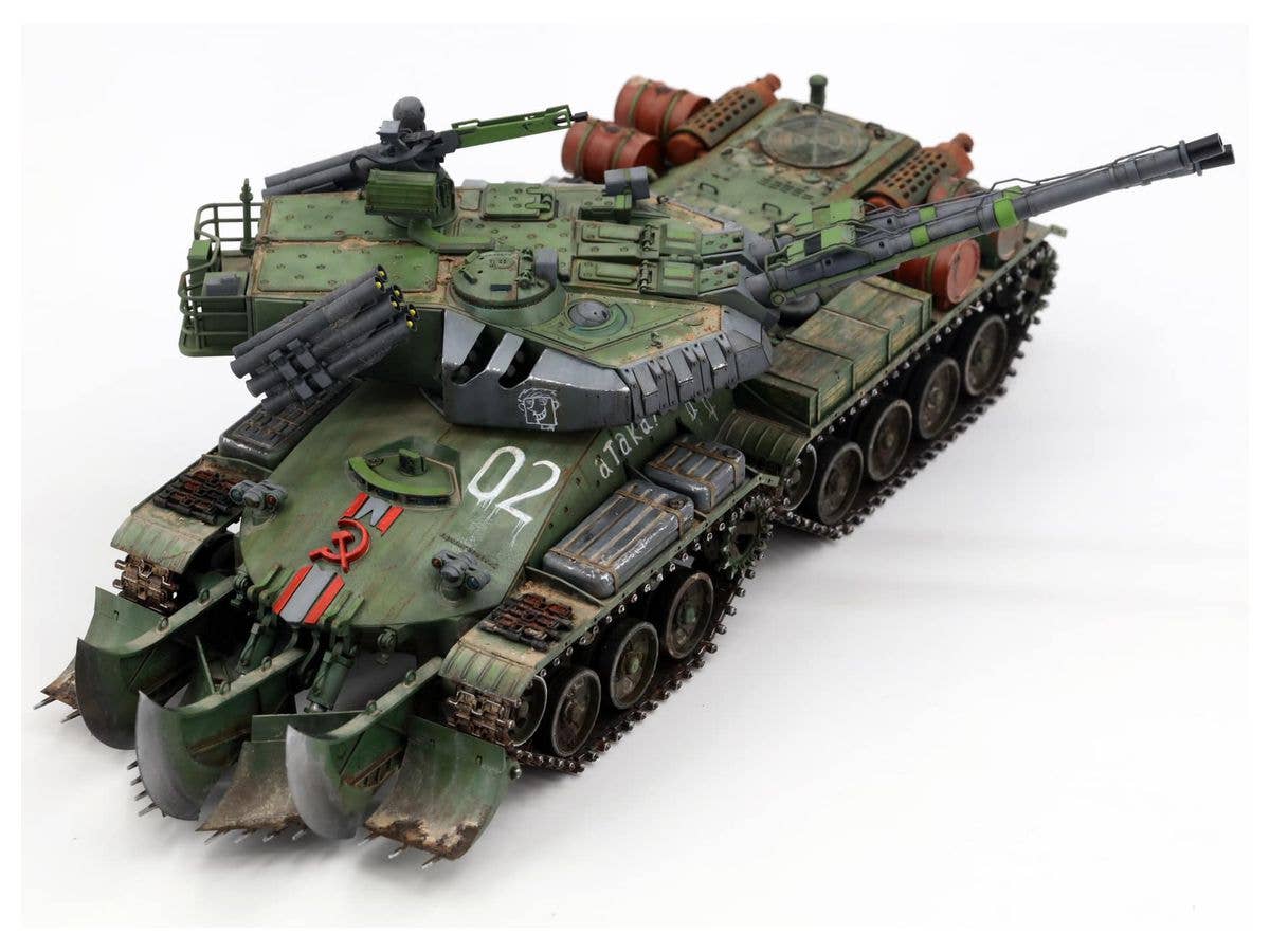 Border Model 1/35 Soviet Apocalypse Tank | 6971995748236
