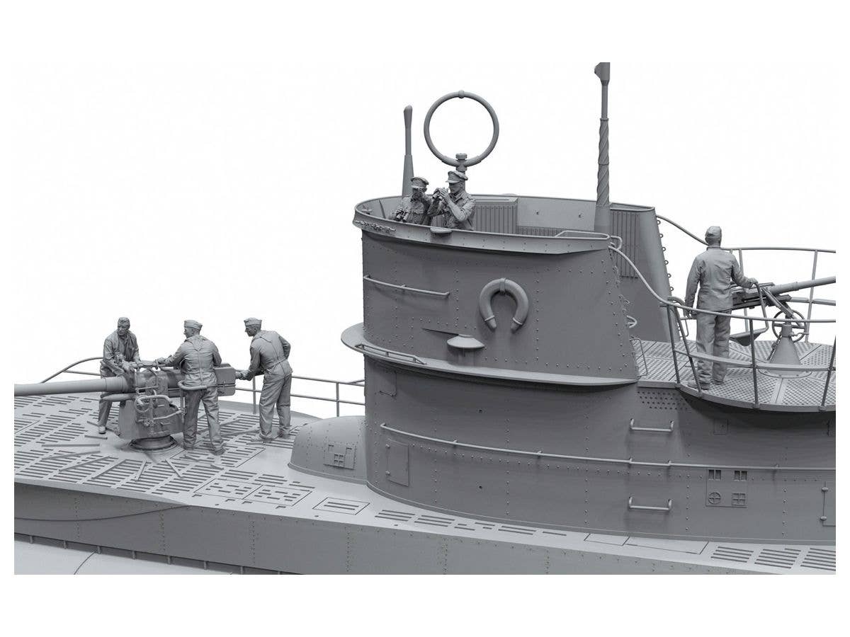 Border Model 1/35 German Submariners & Commanders In Action | 6971995748557