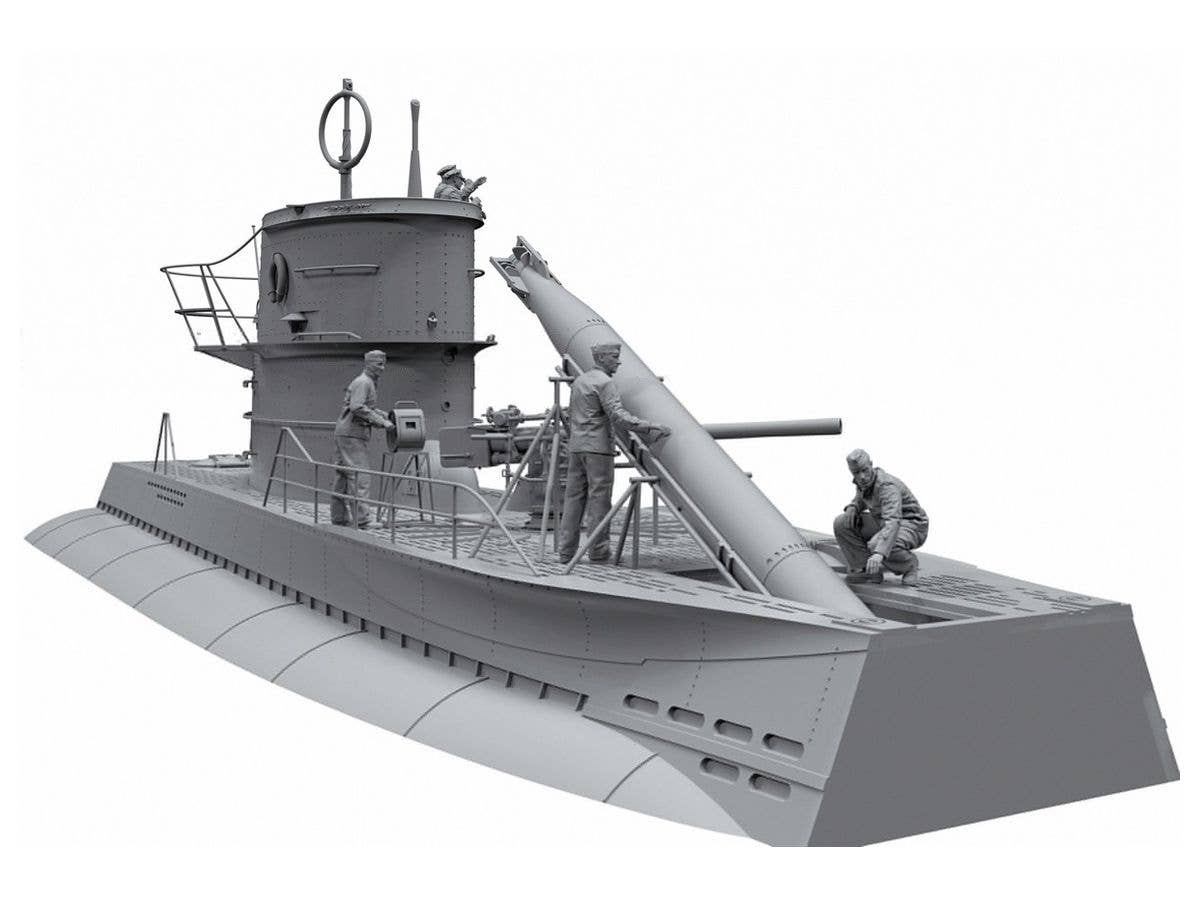 Border Model 1/35 German Submariners & Commanders Loading | 6971995748564
