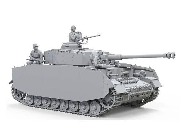 Border Model PANZER IV H EARLY/MIDDLE (with 4 tank crew ) | 6971995749790