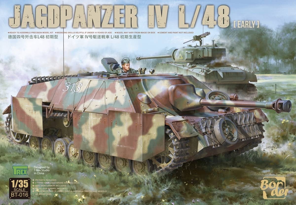 Border Model 1/35 JAGDPANZER IV l/48 (Early) | 6971995748199