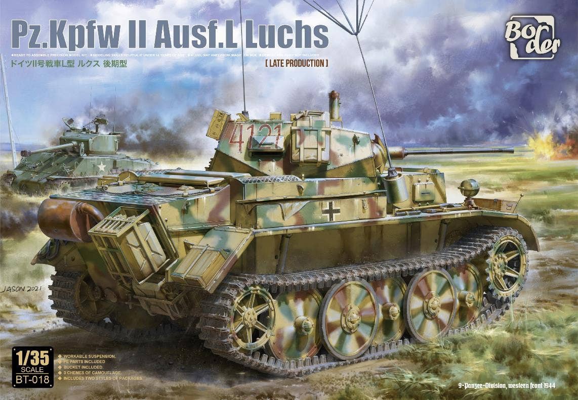 Border Model 1/35 Pz.Kpfw II Ausf.L Luchs | 6971995748014