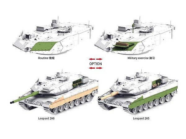 Border Model 1/72 LEOPARD 2 A5/A6 Tank | 6970888055499