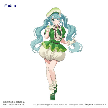 Hatsune Miku×TIROL CHOCO Collaboration Figure -Matcha Mochi ver.-