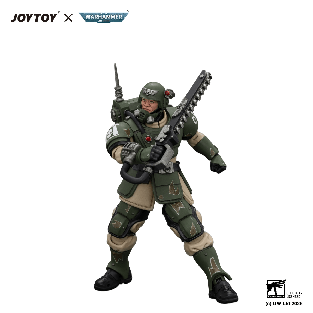 Astra Militarum Kasrkin 1 with Chainsword and Plasma Pistol