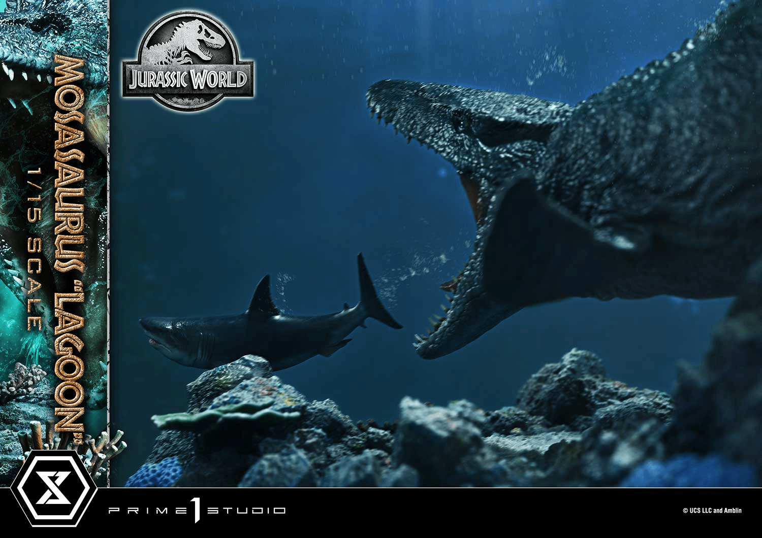 Legacy Museum Collection Jurassic World (Film) Mosasaurus "Lagoon" Bonus Version 1/15 Scale | 4582647122797
