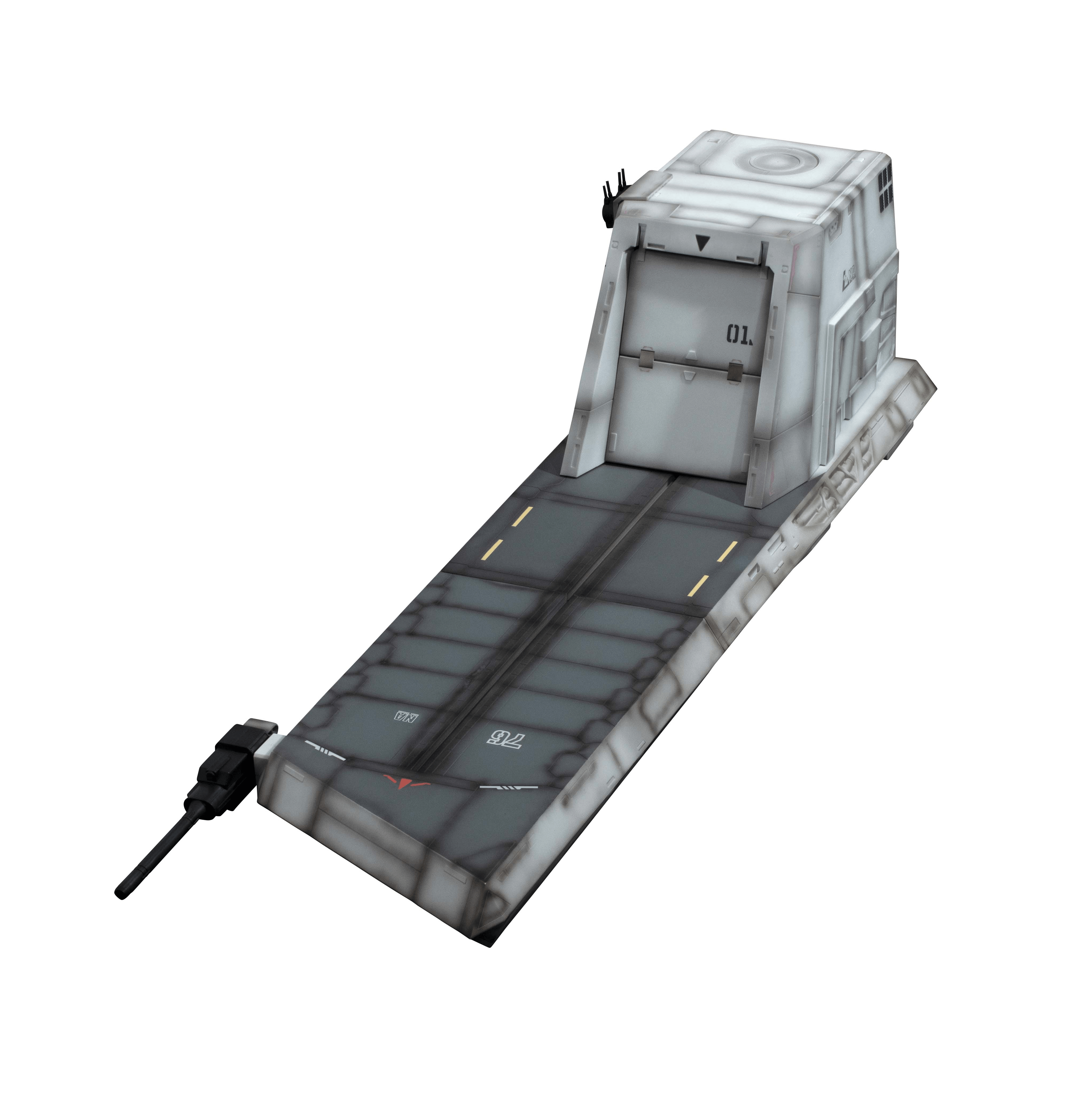 Realistic Model Series: MOBILE SUIT GUNDAM UNICORN (1/144 HG series) Nahel Argama catapult deck(UC ver.) | 4535123850240