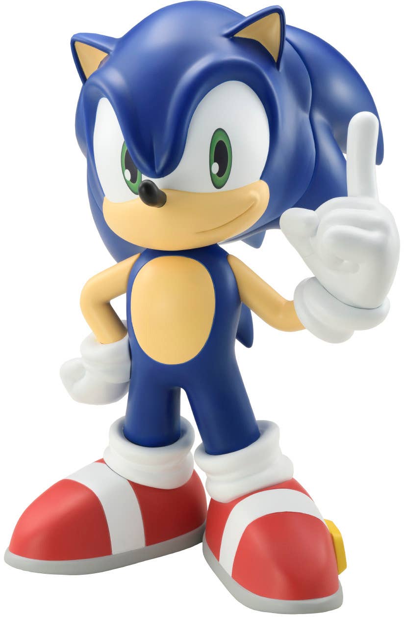 Sonic the Hedgehog Soft Vinyl Figure | 4573347243240