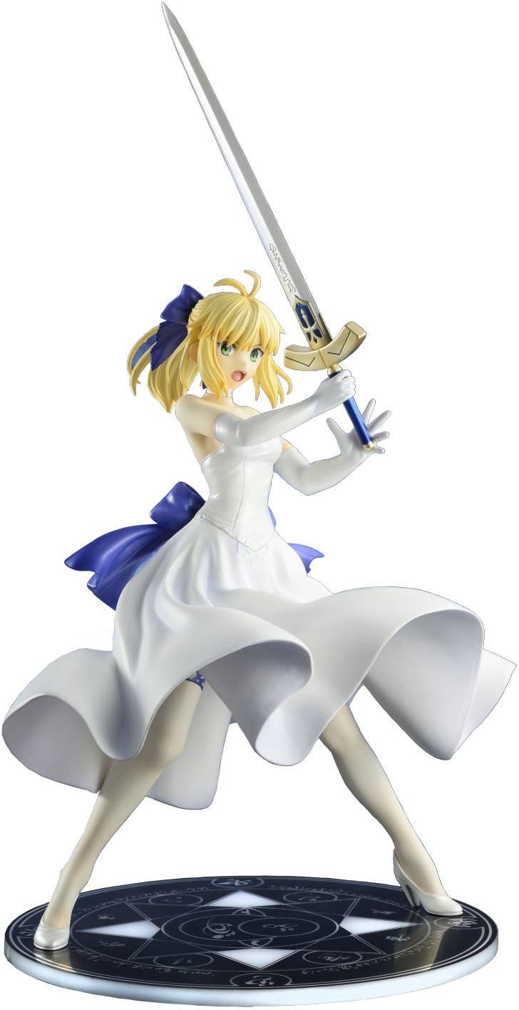 Fate/stay night Unlimited Blade Works Series Saber White Dress Renewal Ver. 1/8 Scale Figure | 4573347243394