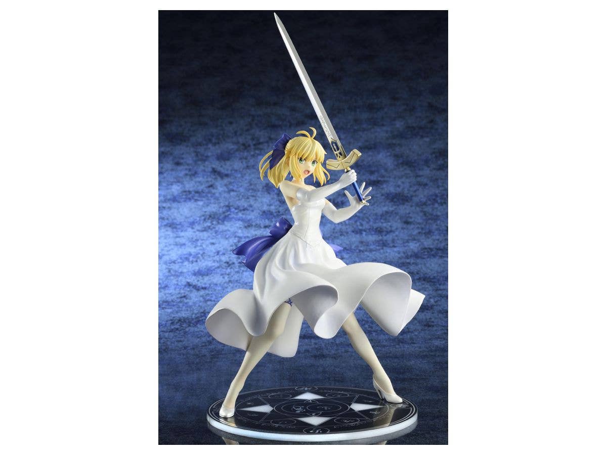 Fate/stay night Unlimited Blade Works Series Saber White Dress Renewal Ver. 1/8 Scale Figure | 4573347243394
