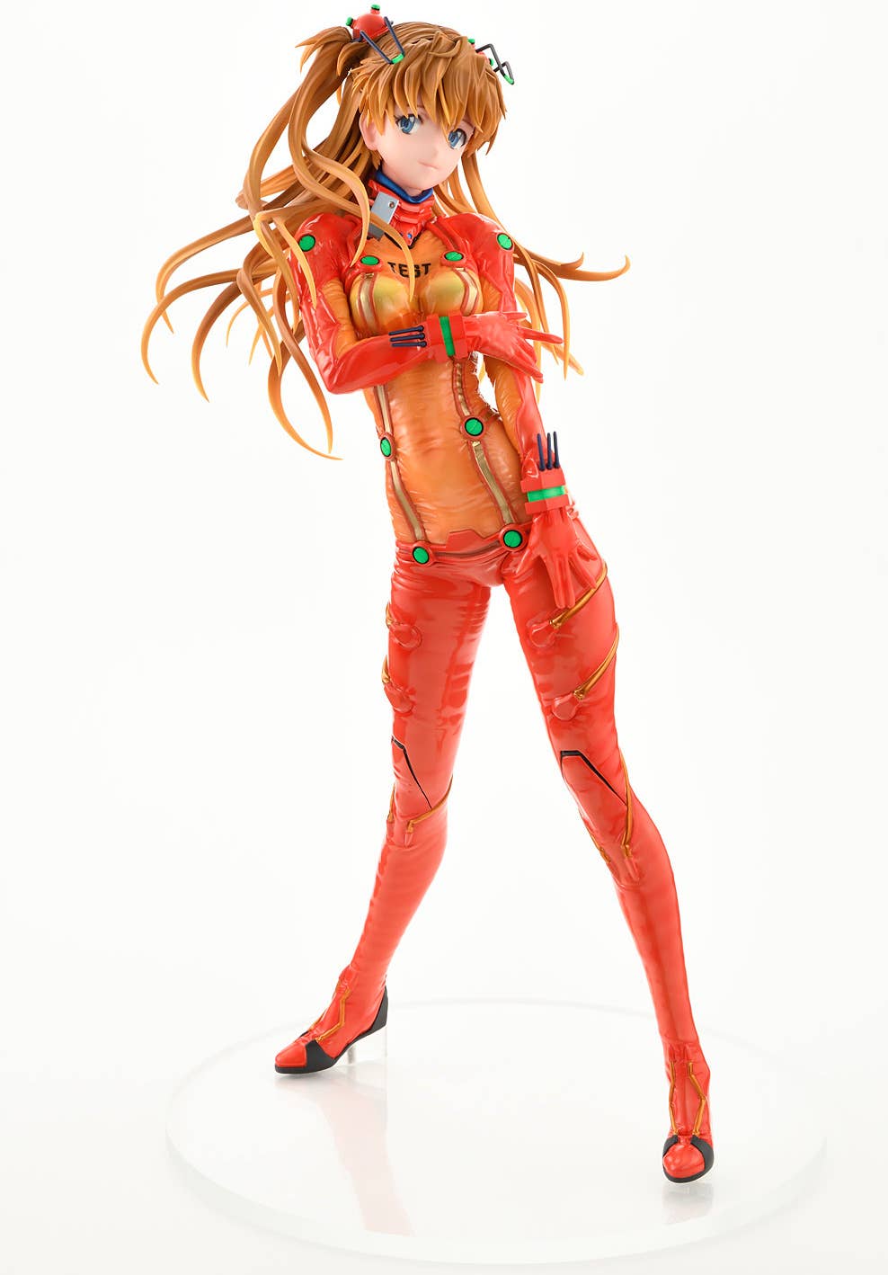 BellFine Evangelion:2.0 You Can (Not) Advance Series Asuka Shikinami Langley Test Plugsuit Smile Ver. 1/4 Scale Figure | 4573347243554