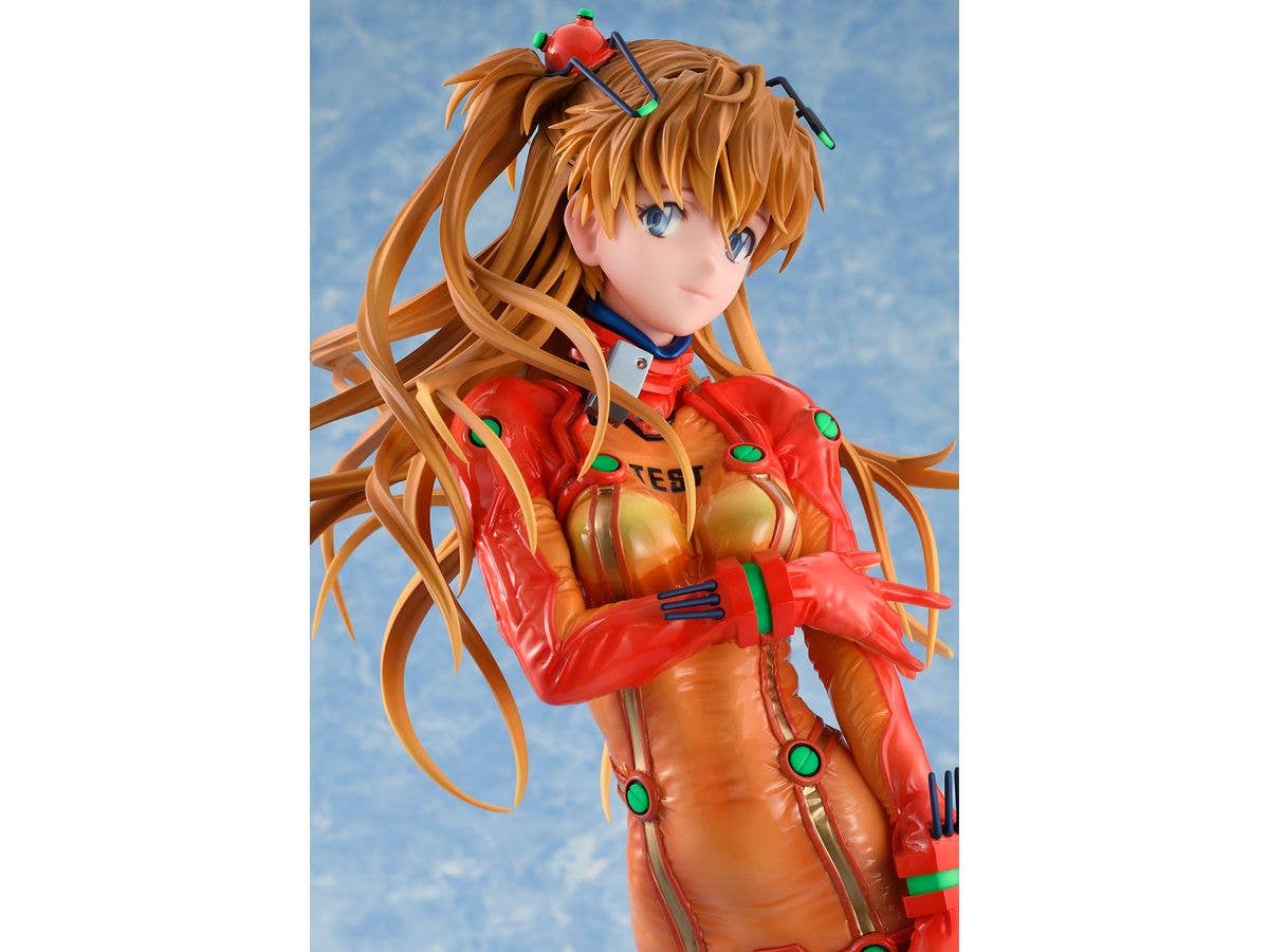 BellFine Evangelion:2.0 You Can (Not) Advance Series Asuka Shikinami Langley Test Plugsuit Smile Ver. 1/4 Scale Figure | 4573347243554