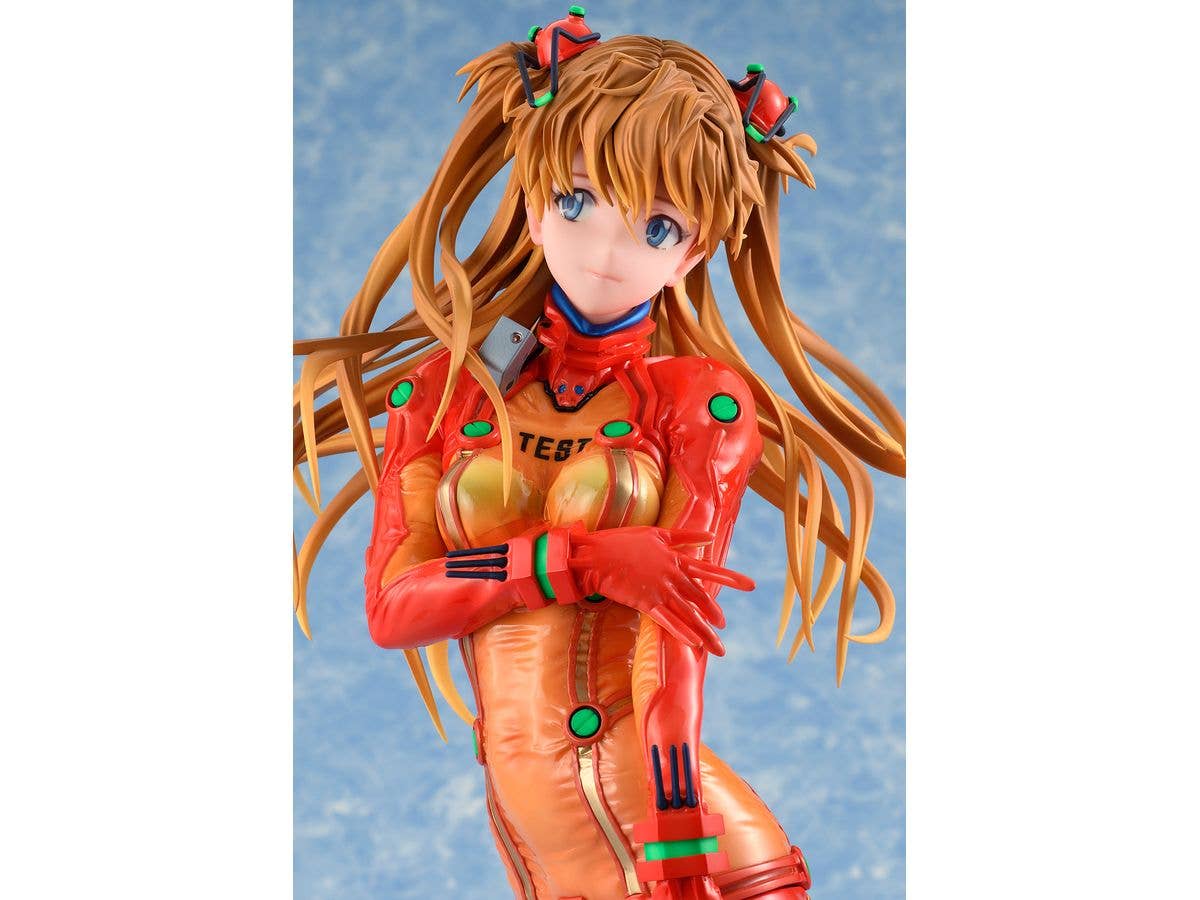 BellFine Evangelion:2.0 You Can (Not) Advance Series Asuka Shikinami Langley Test Plugsuit Smile Ver. 1/4 Scale Figure | 4573347243554