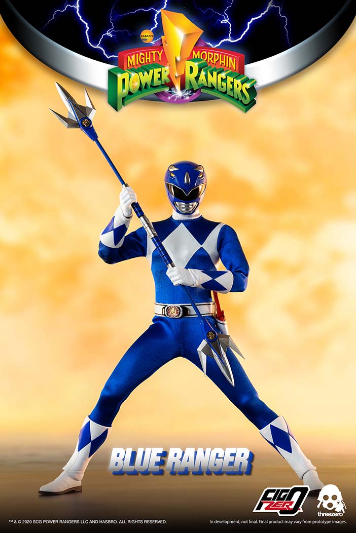 threezero Mighty Morphin Power Rangers – 1/6 Blue Ranger | 04897056204829