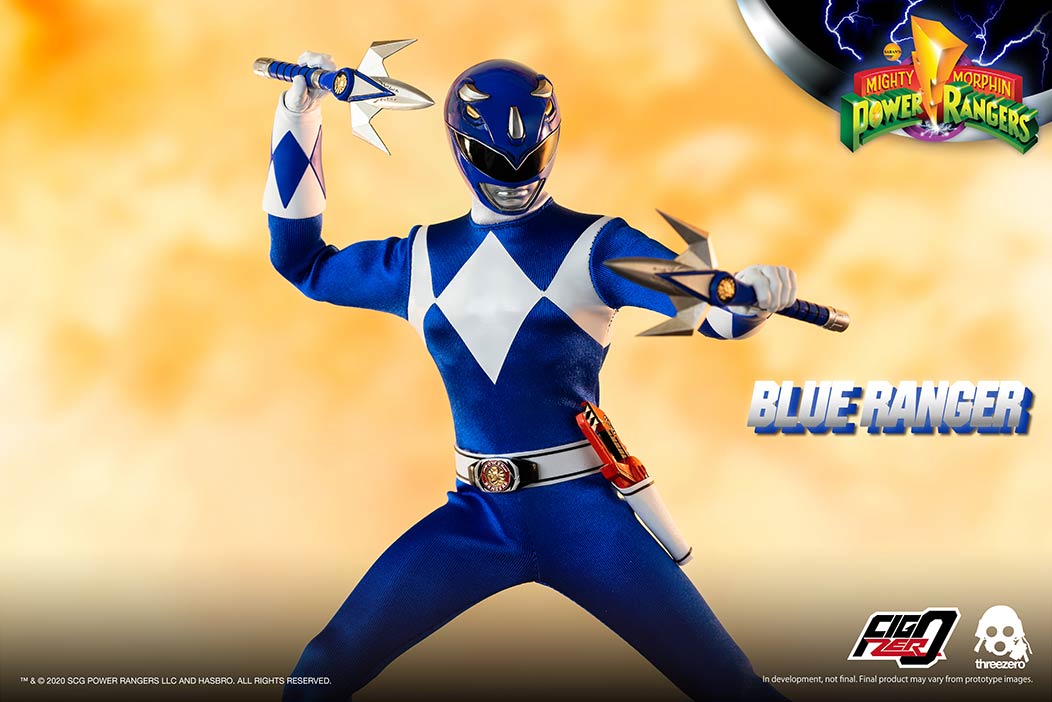 threezero Mighty Morphin Power Rangers – 1/6 Blue Ranger | 04897056204829