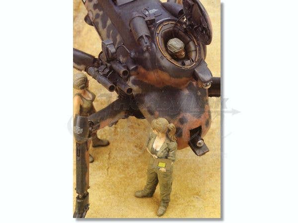 Brick Works Maschinen Krieger 1/20 Female Mechanic (B) - Martina the Engineer | 4571317768014