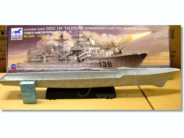 Bronco Models 1/200 Chinese Navy DDG 138 TAIZHOU Sovremenniy Class Type 956EM Destroyer | 4544032631611