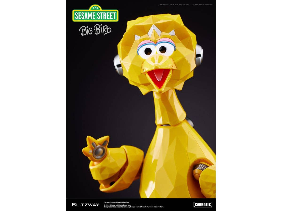 MOSHOW BLITZWAY x MOSHOWTOYS CARBOTIX Sesame Street BIG BIRD Figure | 8809321472341