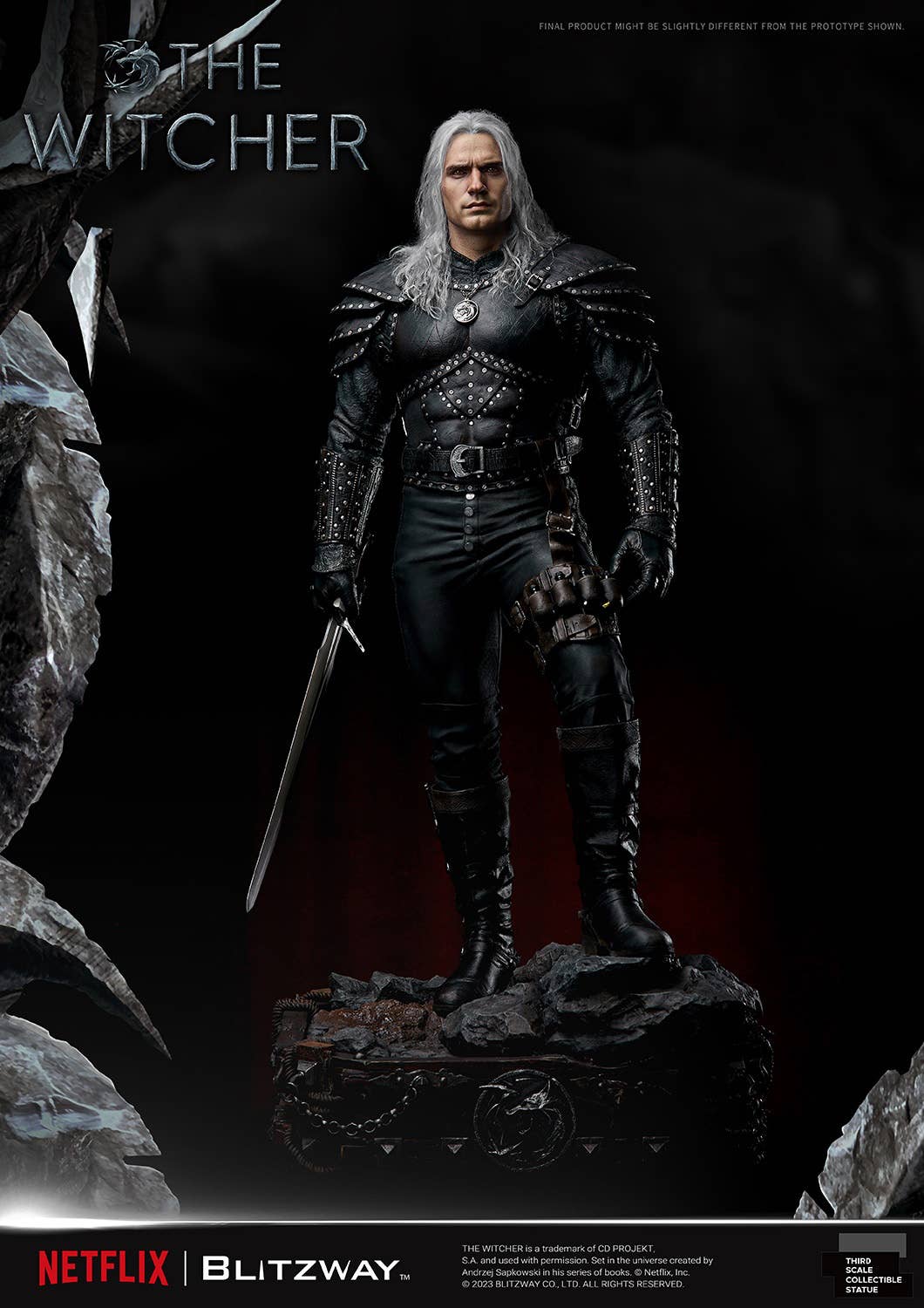 Blitzway 1/3 Infinite Scale Statue The Witcher 'Geralt of Rivia' "The Witcher" | 8809321479760