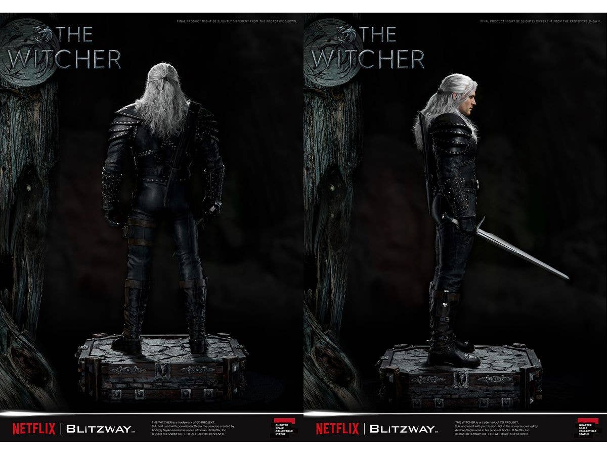 Blitzway 1/4 Scale Statue The Witcher 'Geralt of Rivia' "The Witcher" | 8809321479777
