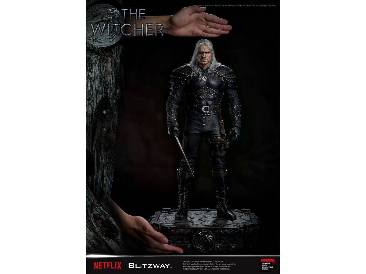 Blitzway 1/4 Scale Statue The Witcher 'Geralt of Rivia' "The Witcher" | 8809321479777