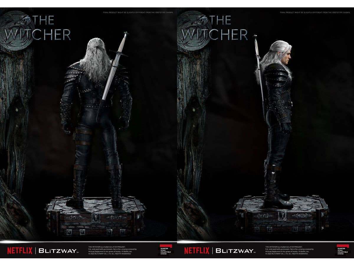 Blitzway 1/4 Scale Statue The Witcher 'Geralt of Rivia' "The Witcher" | 8809321479777