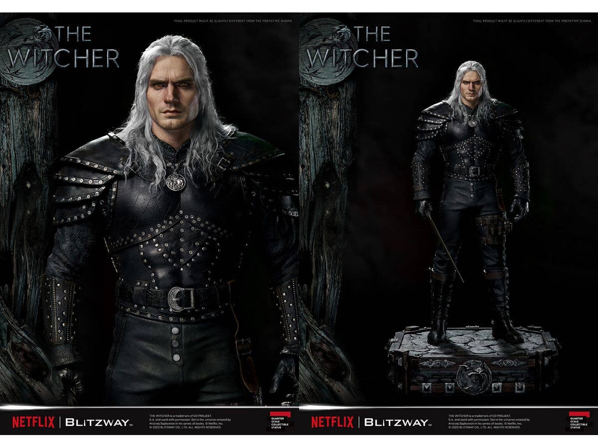 Blitzway 1/4 Scale Statue The Witcher 'Geralt of Rivia' "The Witcher" | 8809321479777