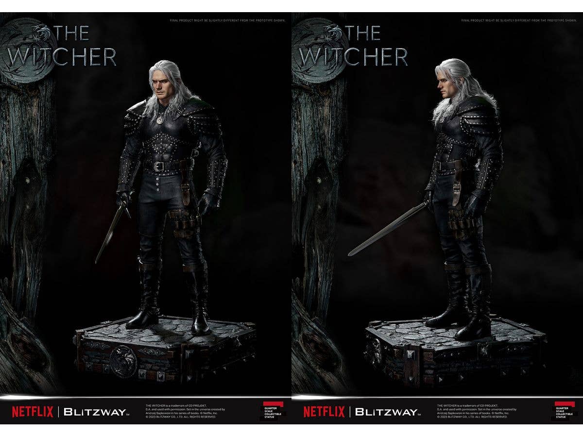 Blitzway 1/4 Scale Statue The Witcher 'Geralt of Rivia' "The Witcher" | 8809321479777