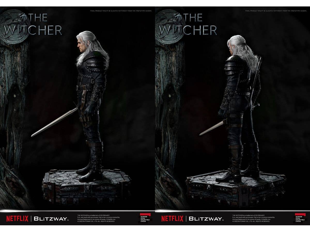 Blitzway 1/4 Scale Statue The Witcher 'Geralt of Rivia' "The Witcher" | 8809321479777