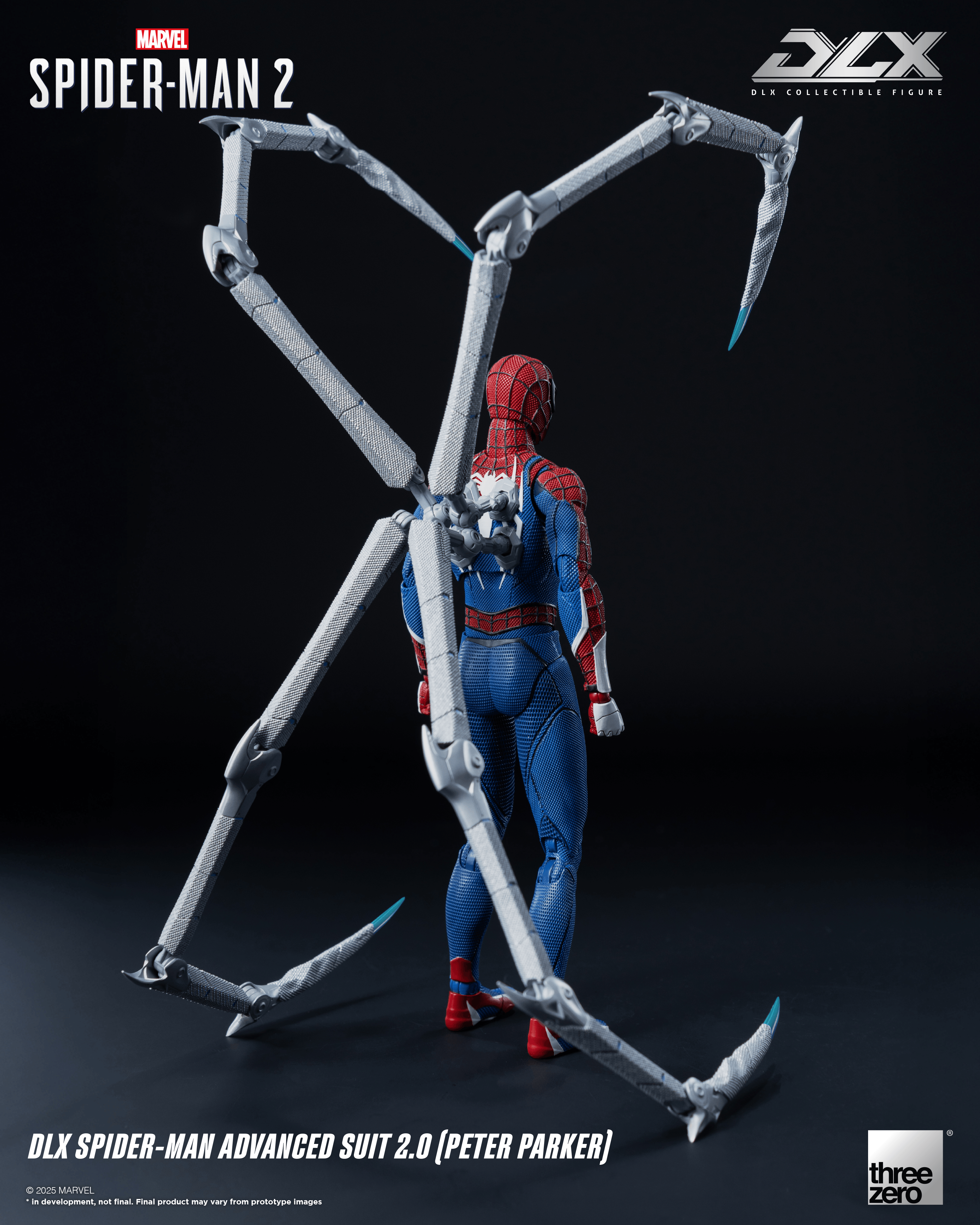 Marvel's Spider-Man 2: DLX Spider-Man Advanced Suit 2.0 (Peter Parker) | 4895250819283