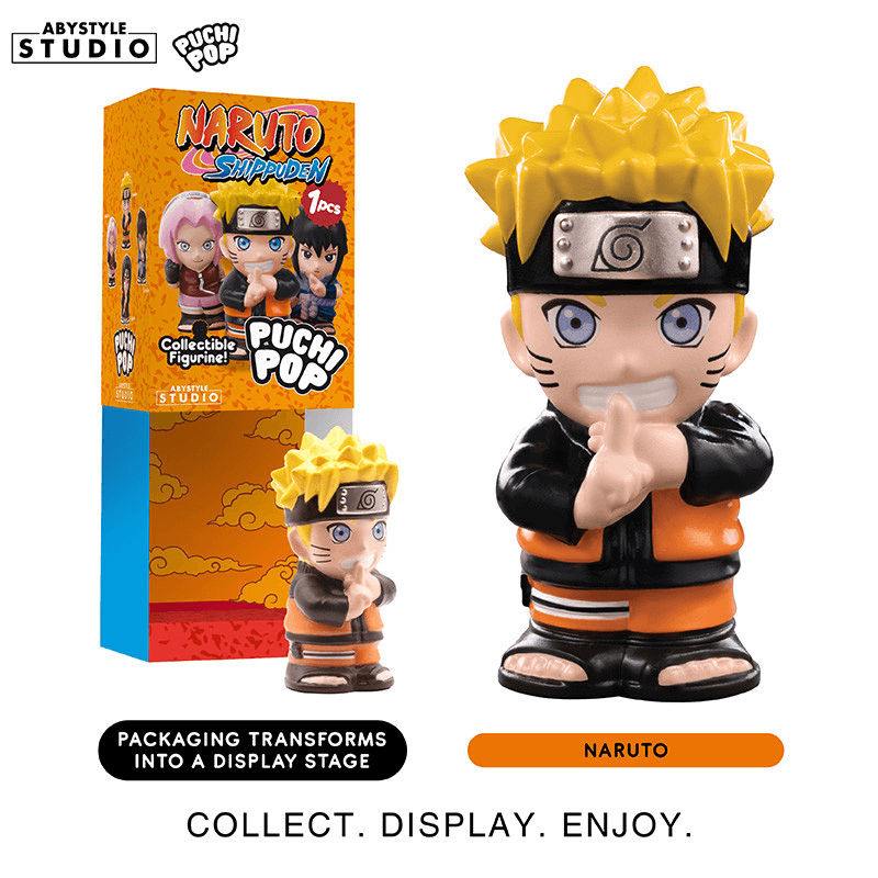 NARUTO SHIPPUDEN - Figure Puchipop Wave 1 x8 (Box of 8)