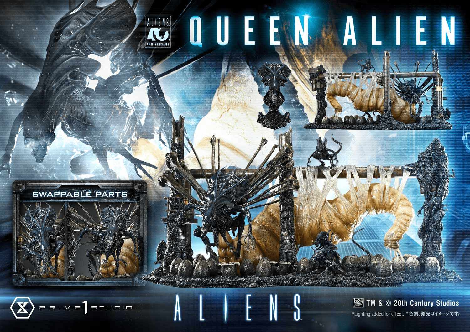 Ultimate Diorama Masterline Aliens (Film) Queen Alien