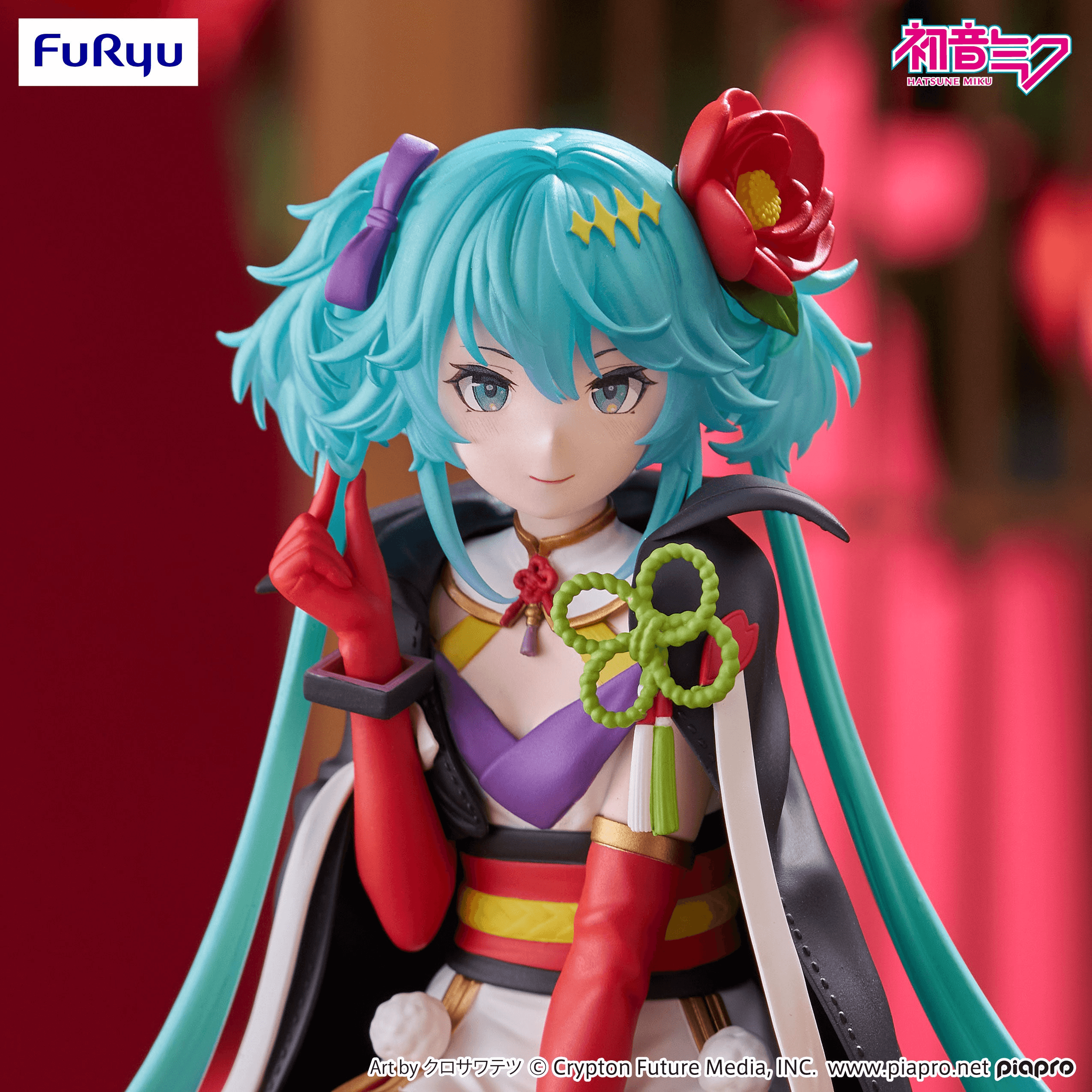 Hatsune Miku Noodle Stopper Figure -Flower Fairy Camellia- | 4571623508441