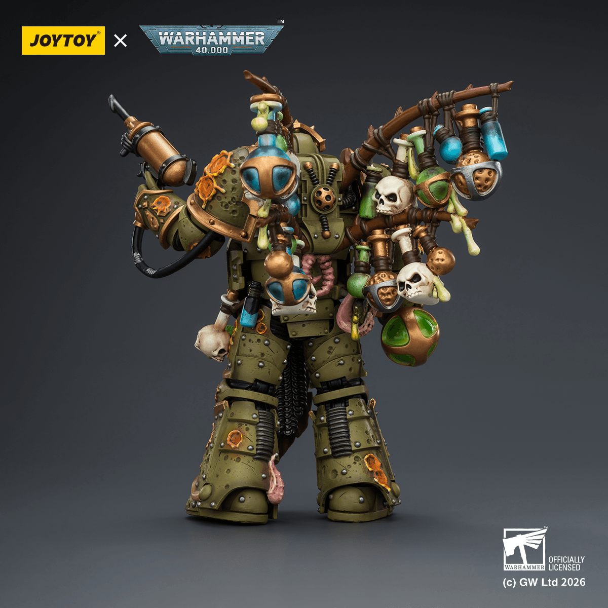 Death Guard Biologus Putrifier with Injector Pistol and Hyper Blight Grenades | 6927054403981