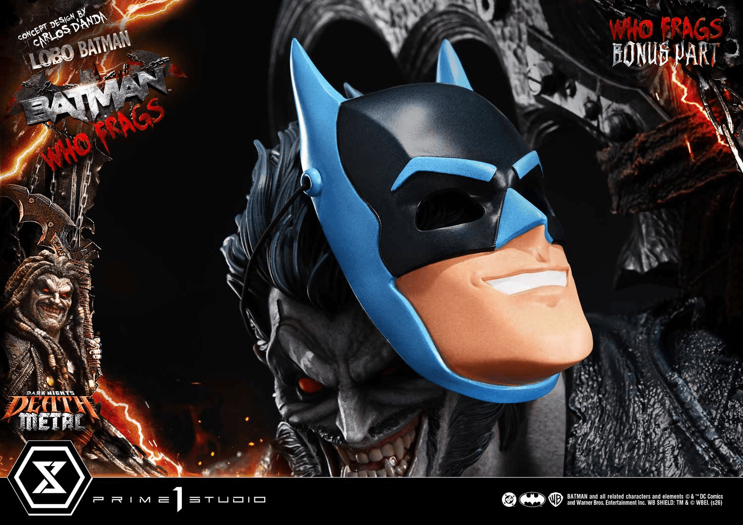 Museum Masterline Dark Nights: Death Metal (Comics) Lobo Batman: Batman Who Frags (Concept design by Carlos D'Anda) DX Bonus Version