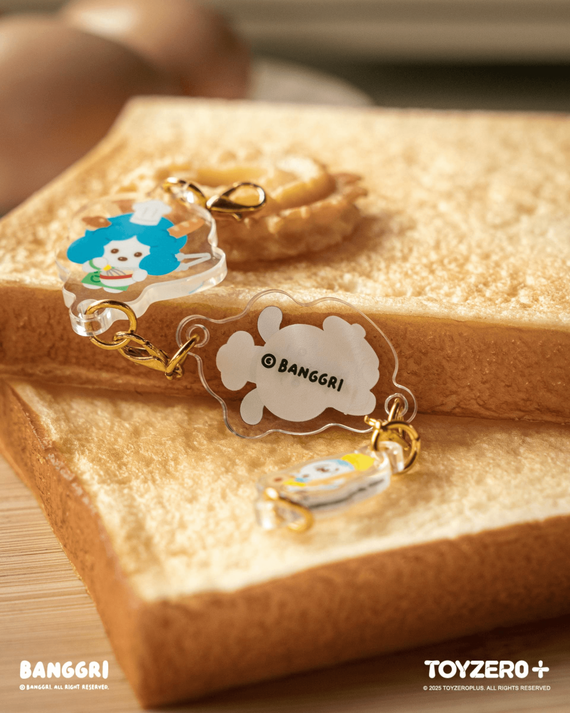 BANGGRI Bakery Series - Acrylic Keychain Set (A) | 6978531760653