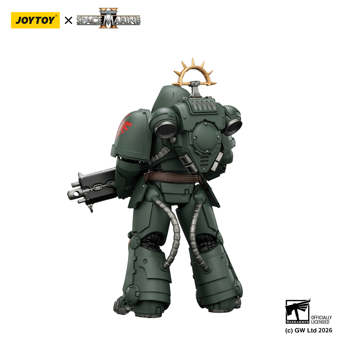 Game Edition Dark Angels Heavy Intercessor with Heavy Bolt Rifle and Bolt Pistol | 6927054403684