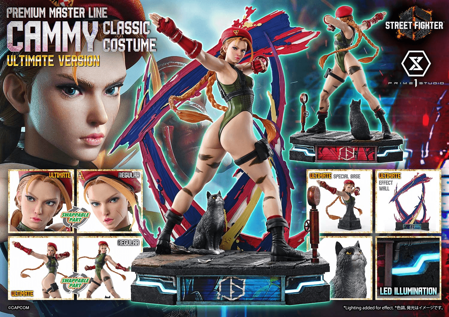 Ultimate Premium Masterline Street Fighter 6 Cammy Classic Costume Ultimate Version