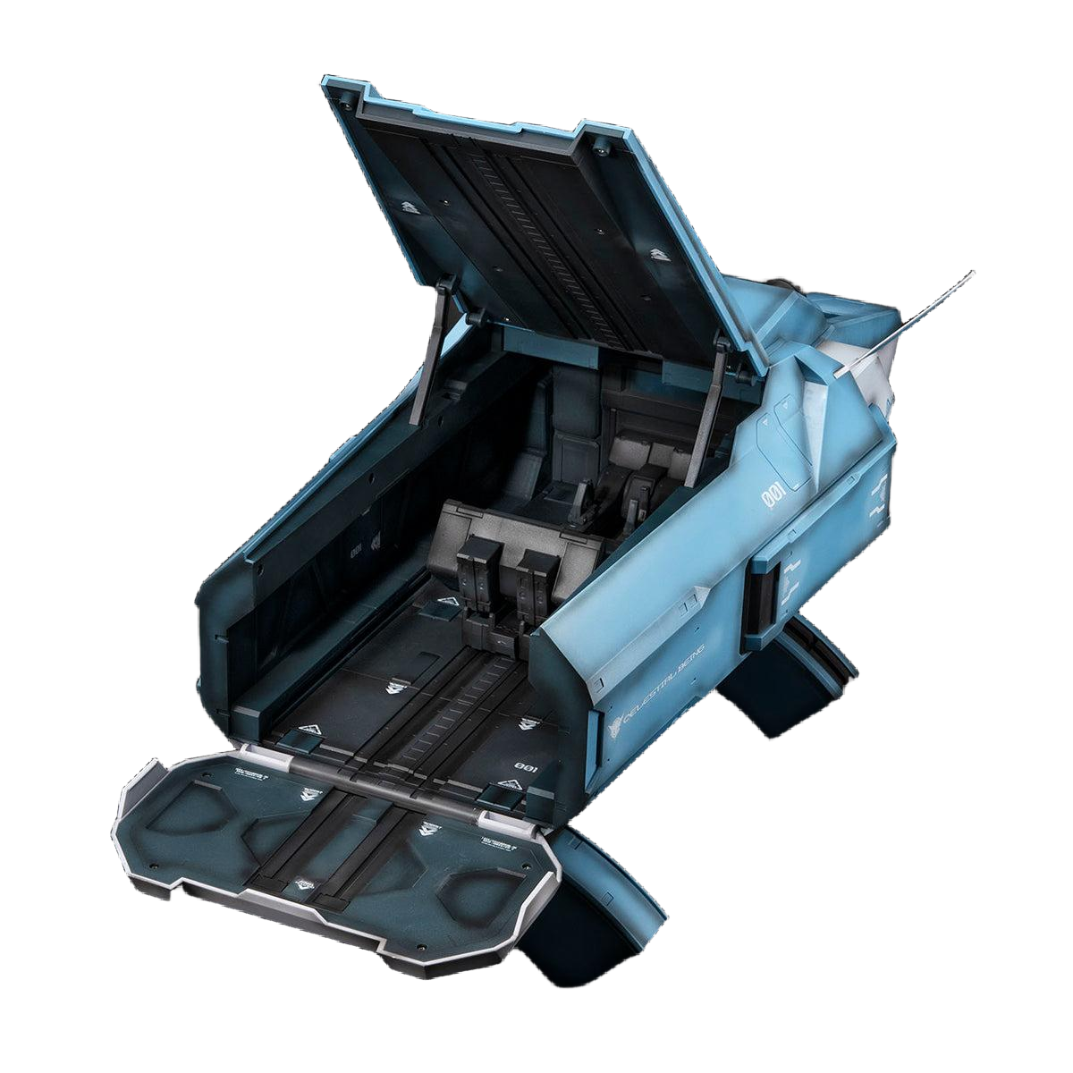 Megahouse Realistic Model Series 1/144 HG Ptolemy Container (Renewal Edition) "Gundam 00" | 4535123834677