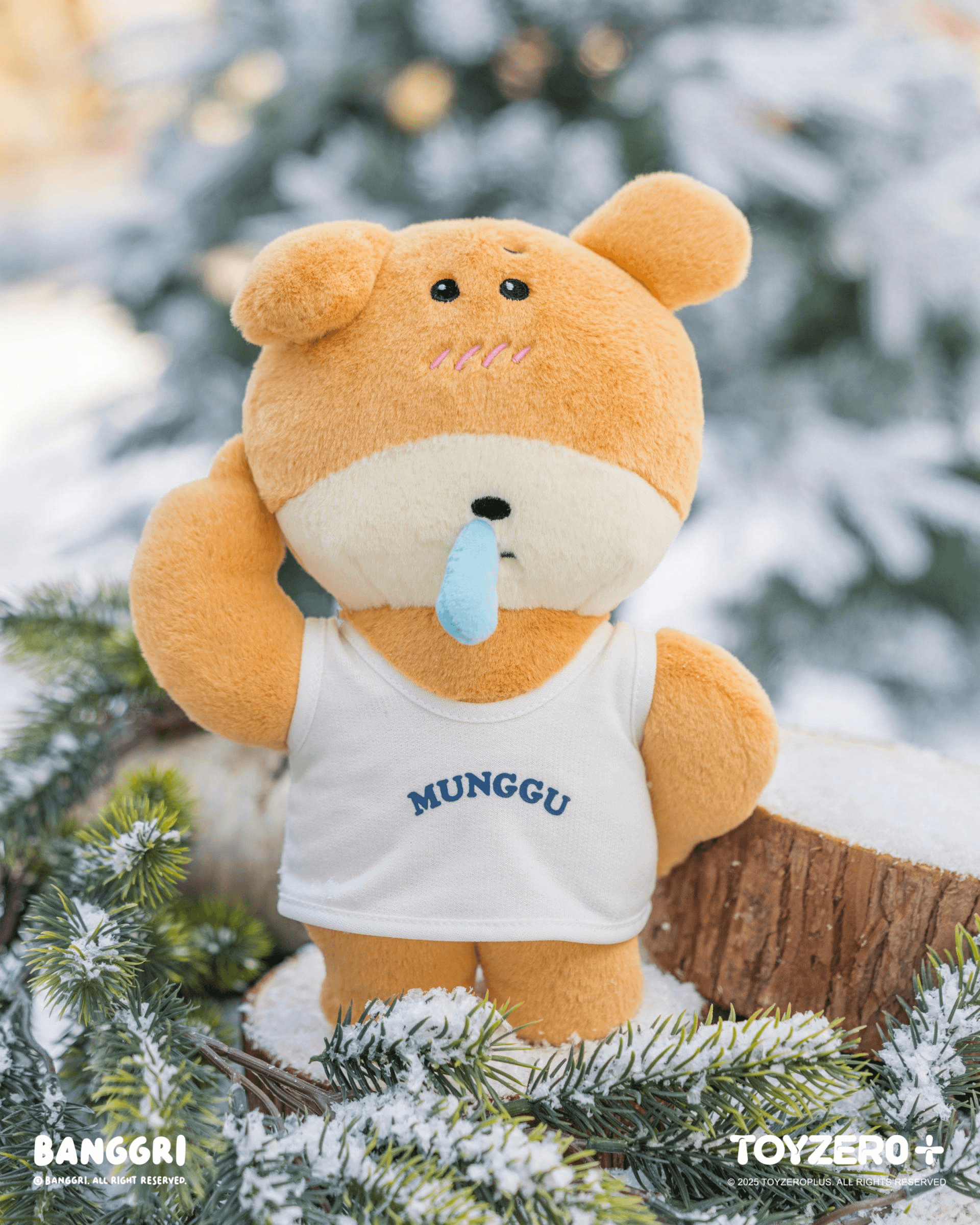 BANGGRI Winter Series - 'I'm not cold' Munggu Plush | 6978531762114